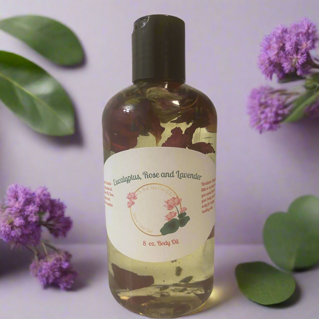 Eucalyptus, Rose and Lavender Body Oil