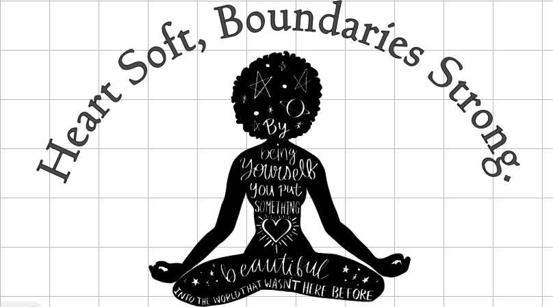 Heart Soft, Boundaries Strong Hooded Sweatshirt