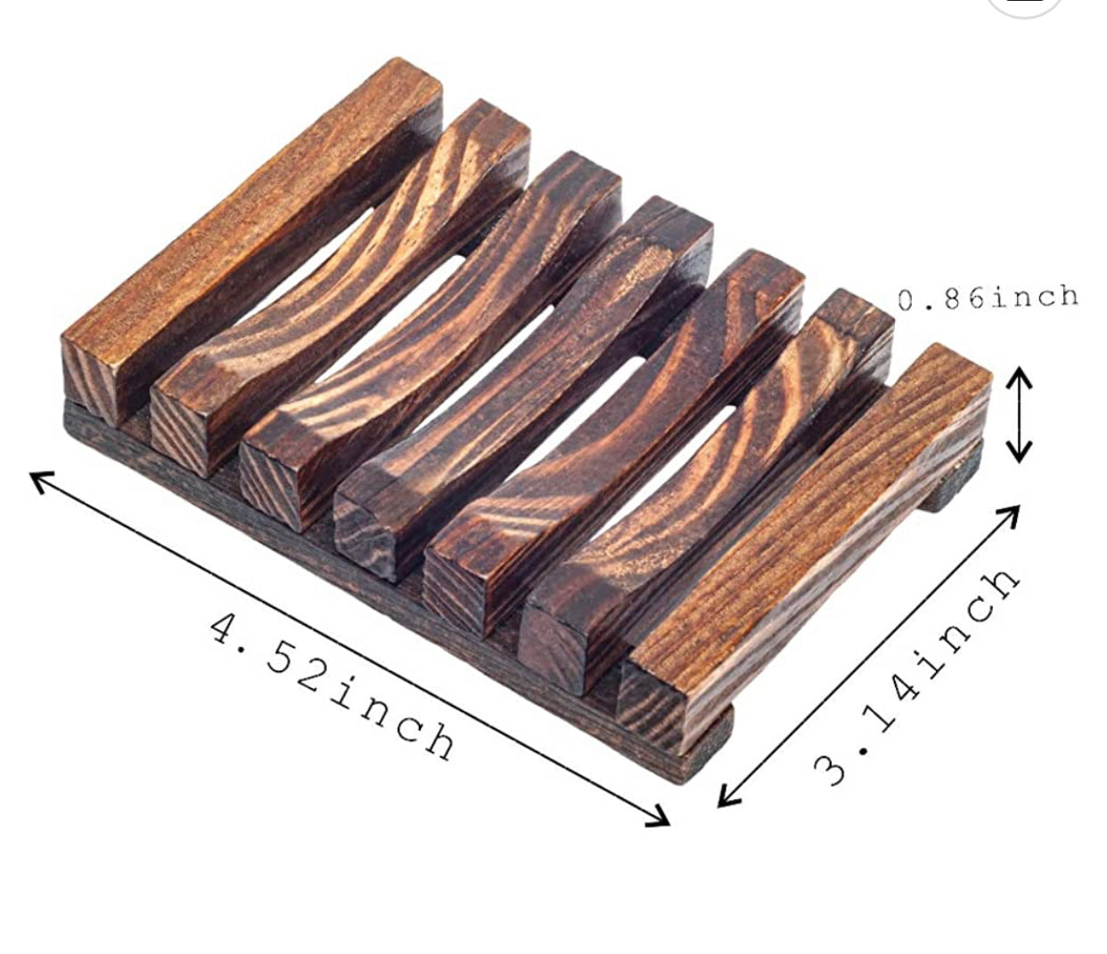 Handcrafted Wooden Soap Dish